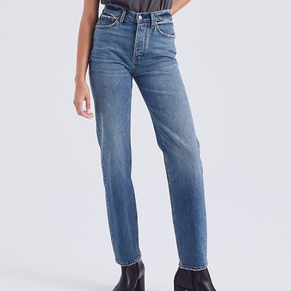 Abercrombie & Fitch Dad High Rise Jeans 28 90s Relaxed Button Fly